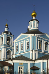 Fototapeta na wymiar Church of the Resurrection (1818) in Sergiev Posad