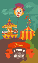 Circus Cartoon Illustration