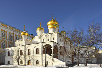 Fototapeta na wymiar Annunciation Cathedral of the Moscow Kremlin, Russia