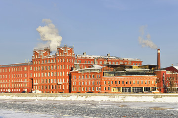 Former factory building of the "Red October" confectionery (1885) © valeriyap