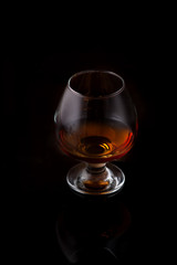 Cognac brandy whiskey