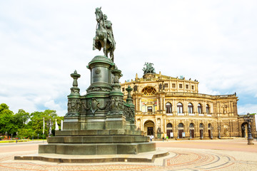Dresden, Germany at Theaterplatz