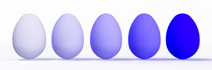 Color eggs, ester