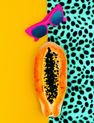 Stylish accessory sunglasses. Safari fashion