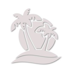 Palm tree icon