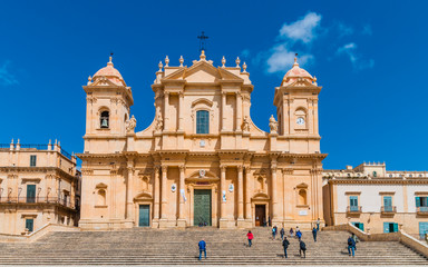 Kathedrale San Nicolo; Noto; Sizilien