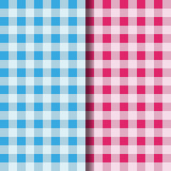 Pink Blue Fashion Prints Patterns. Rose Quartz and Serenity - 2016 Colors of the Year.