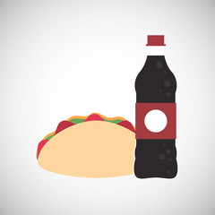 tacos icon design, vector illustration