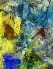 Colorful Abstract Painting