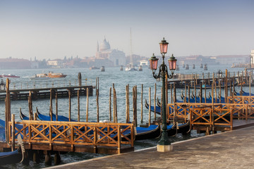 Naklejka premium Venezia, le gondole