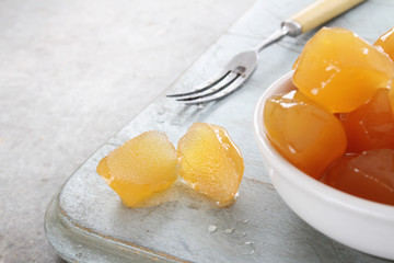 crystalised ginger in syrup