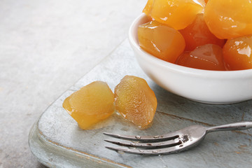 crystalised ginger in syrup