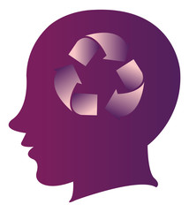 intellectual thought vector icons