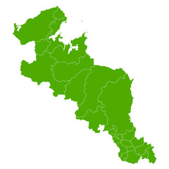 京都　地図　緑　アイコン