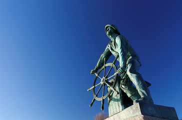 The Fishman's Memorial at Gloucester, MA, USA