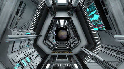 Fototapeta premium 宇宙ステーション