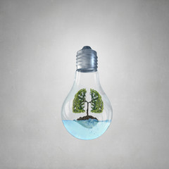 Green nature for healthy lungs