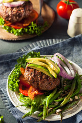Fresh Grilled Paleo Hamburger