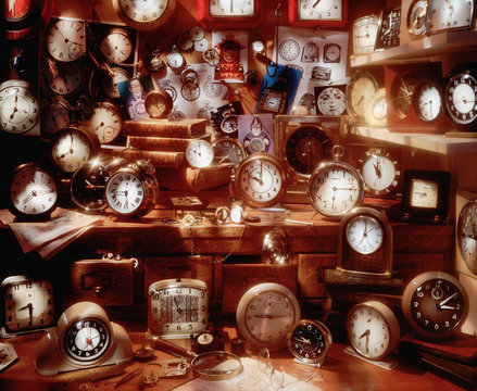 Assortment of clocks