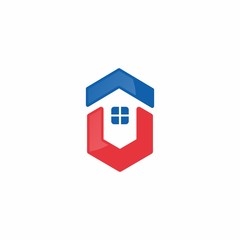 Real Estate Logo House