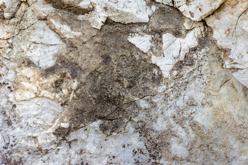Closeup rock pattern in nature
