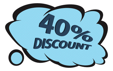 discount sale stickers vector