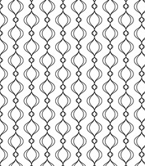 Fototapeta premium Vector pattern. Modern stylish texture. Repeating geometric monochrome stylish.