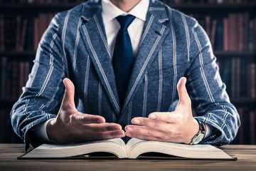 読書と男性