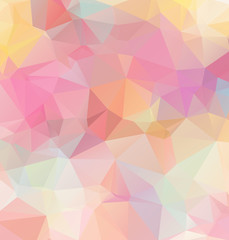 Abstract background of triangles