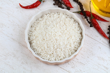 Raw rice
