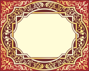 Asian style ornament.