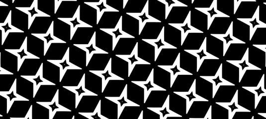 Ornament with elements of black and white. E
