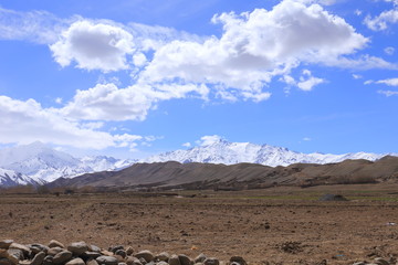 Great plain in Afghanistan 