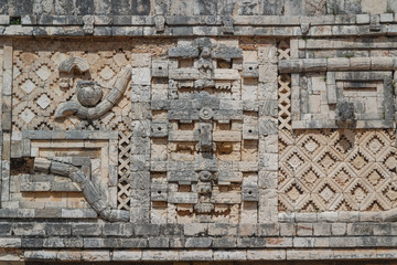 Ruins of the ancient Mayan city of Uxmal, Mexico