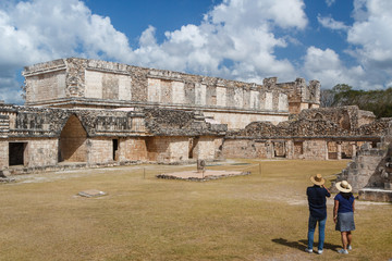 Ruins of the ancient Mayan city of Uxmal, Mexico