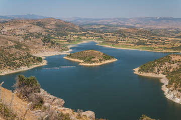 Fototapeta na wymiar Landscape near Bergama, Turkey