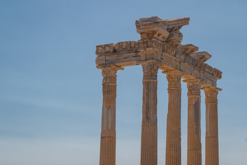 Fototapeta premium Ruins of the ancient city of Side, Turkey