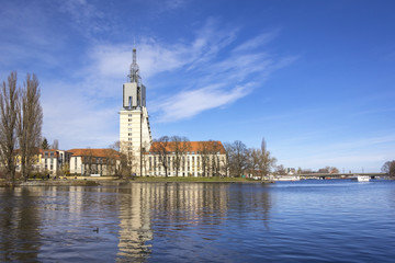 Look at a retirement home, Potsdam, Brandenburg, Germany