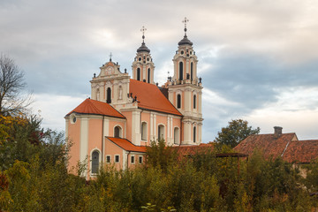 Obraz premium One of the churches in Vilnius, Lithuania