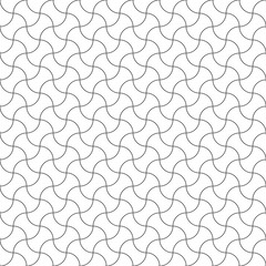 Seamless pattern diagonal semicircle