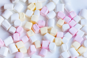 marshmallow on the table