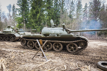 Soviet combat tank T55
