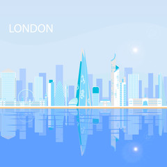 Obraz premium London - capital city of the United Kingdom of Great Britain and Northern Ireland.