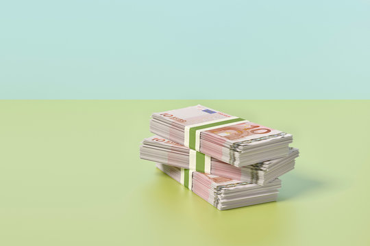 Stack of Euros