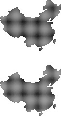 Fototapeta na wymiar map of china