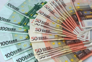Euro Money Banknotes