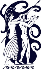 Obraz na płótnie Canvas Гомер Одиссея