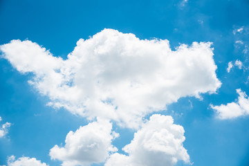 Naklejka premium Cloud and sky