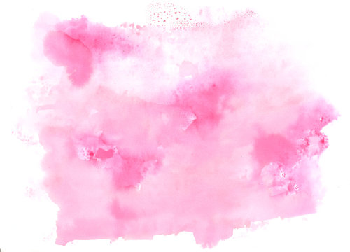 watercolor background pale pink