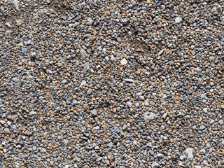granite gray and brown rubble